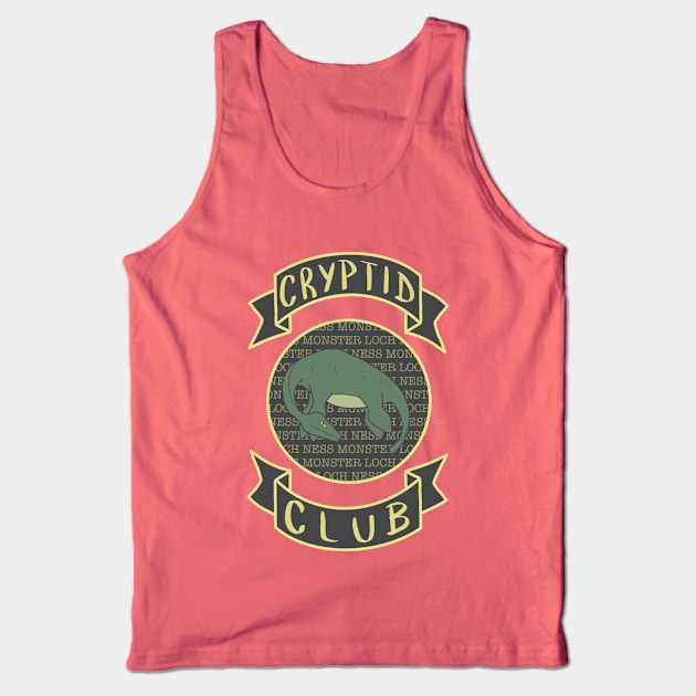 CRYPTID CLUB: NESSIE Tank Top by personsuit